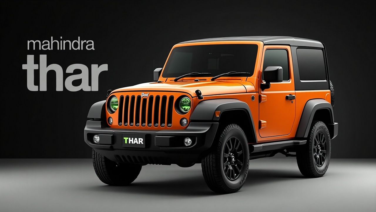 New Mahindra Thar